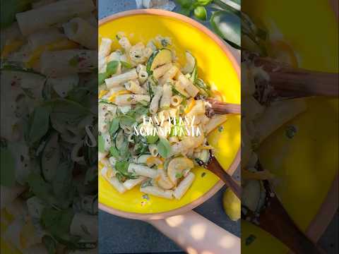 Pasta med squash - lynhurtig cremet pastaret fra vores nye kogebog