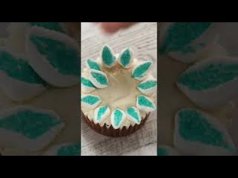 How to Make Marshmallow Flowers #Shorts