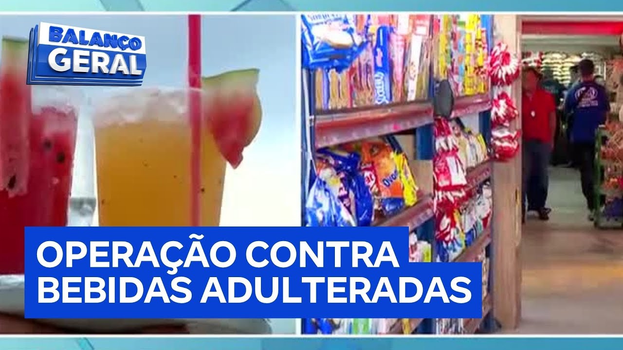 Polícia faz blitz contra bebidas adulteradas com metanol em mercadores e bares de SP