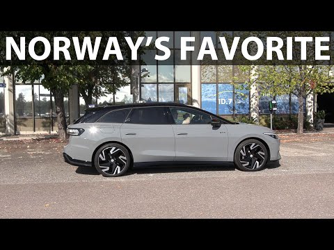 VW ID7 91 kWh GTX Tourer test drive