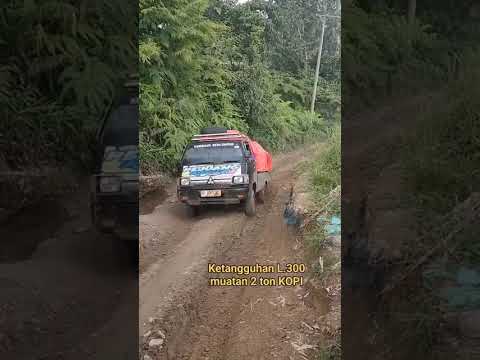 ketangguhan Mitsubishi L 300 muatan 2 ton kopi#shorts