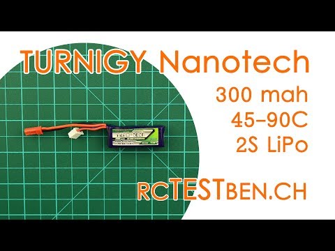 Turnigy Nanotech 300mah 2S 45-90C LiPo Battery Testing - RCTESTBEN.CH - UCBptTBYPtHsl-qDmVPS3lcQ