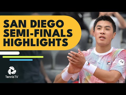 Giron Battles Evans; Nakashima Faces O'Connell | San Diego Open Semi-Final Highlights