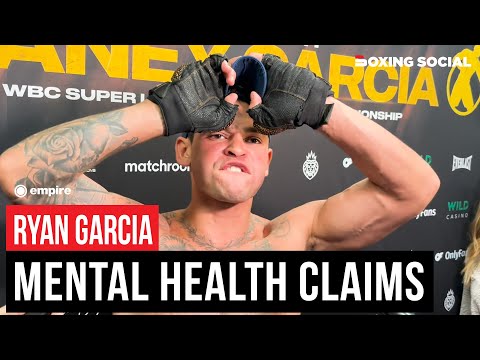 Ryan garcia goes off! Blasts mental health concerns ahead of devin haney fight