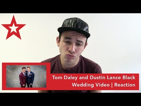 Tom Daley and Dustin Lance Black's Wedding Video | Reaction