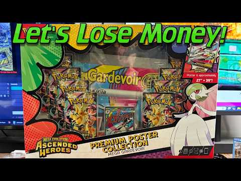 Profit or loss? $120 Ascended Heroes Premium Poster Collection Gardevoir