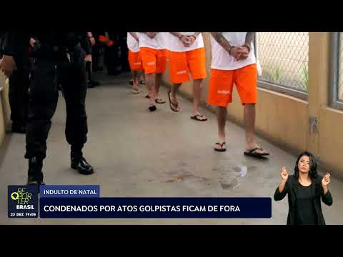 Condenados por atos golpistas ficam de fora do indulto natalino