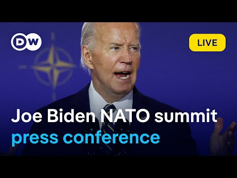 Live: US President Biden holds a press conference at the NATO summit in Washington D.C. | DW News