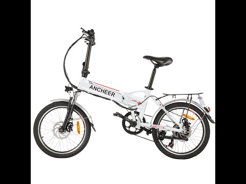 How to install ANCHEER folding ebike—AE4