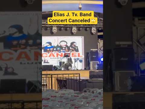 Cancel ang Concert ng Elias J. Tv. Band sa Patin-ay Agusan Del Sur Oct.06, 2025 #update #fy #viral