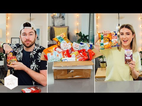 British People Trying snacks & candy from Israel - In The Kitchen With Kate - UC_b26zavaEoT1ZPkdeuHEQg