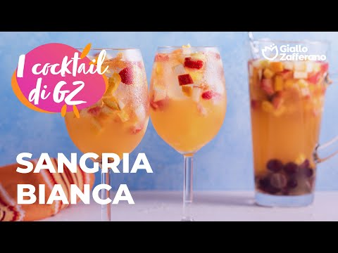 🤍🍹 SANGRIA BIANCA - I COCKTAIL DI GIALLOZAFFERANO😍✨