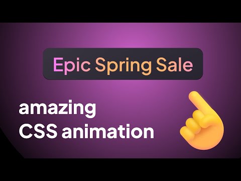 Amazing Animated Shiny Button in CSS