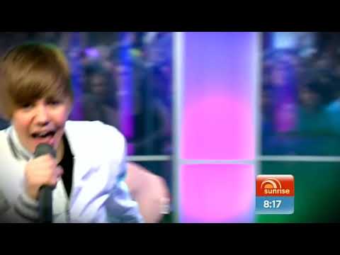 Justin Bieber in Australia on Sunrise in HD (Australia)