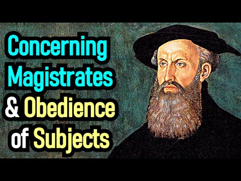 Concerning Magistrates and Obedience of Subjects - Heinrich Bullinger