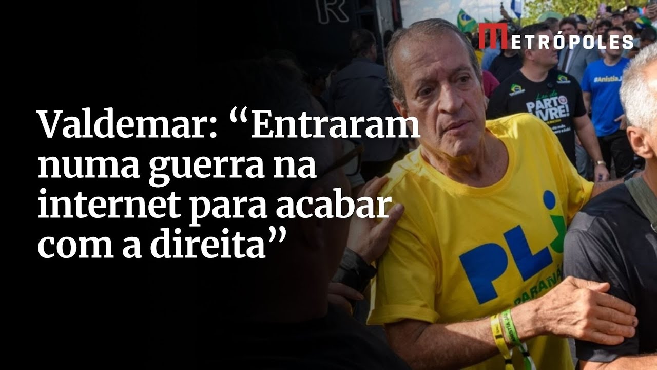 Valdemar: “Entraram numa guerra na internet para acabar com a direita”