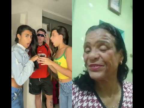 você fica feia de cabelo preso por que não solta#shortsviral #funyvido