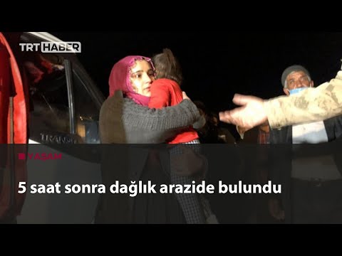 Van’da kaybolan küçük kız 5 saat sonra bulundu