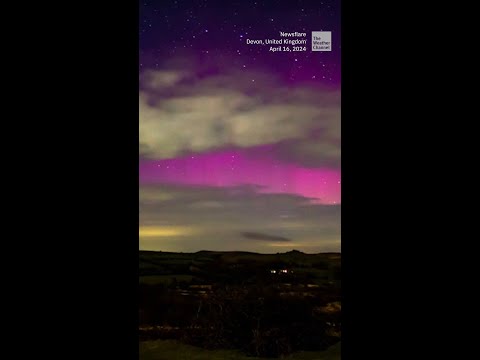 Northern Lights Put On Show In England