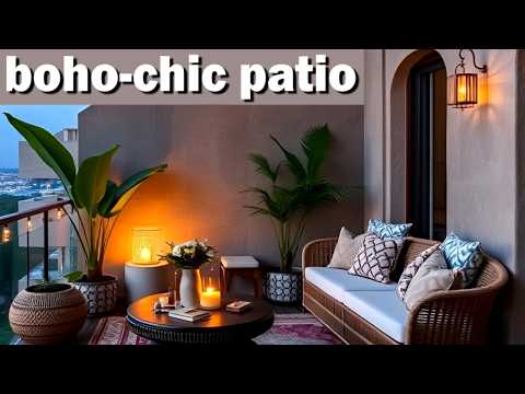 25 Beautiful balconies that impress with boho style