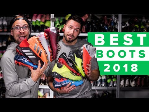 TOP 5 BEST FOOTBALL BOOTS OF 2018 with SR4U - UC5SQGzkWyQSW_fe-URgq7xw