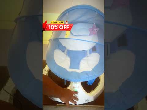 Soothe your little one with ease! ❤️ New Electric Baby Rocking Chair 👶🏻