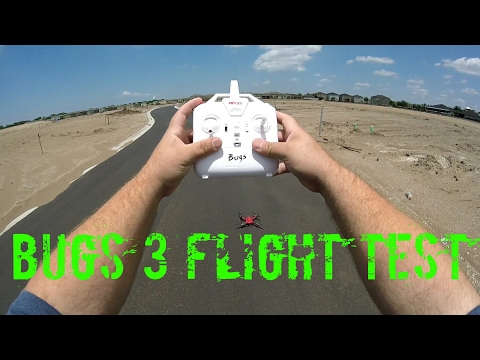 MJX Bugs 3 First Flight Test - UCQGbAWX8sLokMzR3VZr3UiA