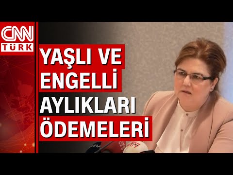 Bakan Yanık duyurdu: Kasım ayında 2,1 milyar TL yaşlı aylığı ve engelli aylığı yatırıldı