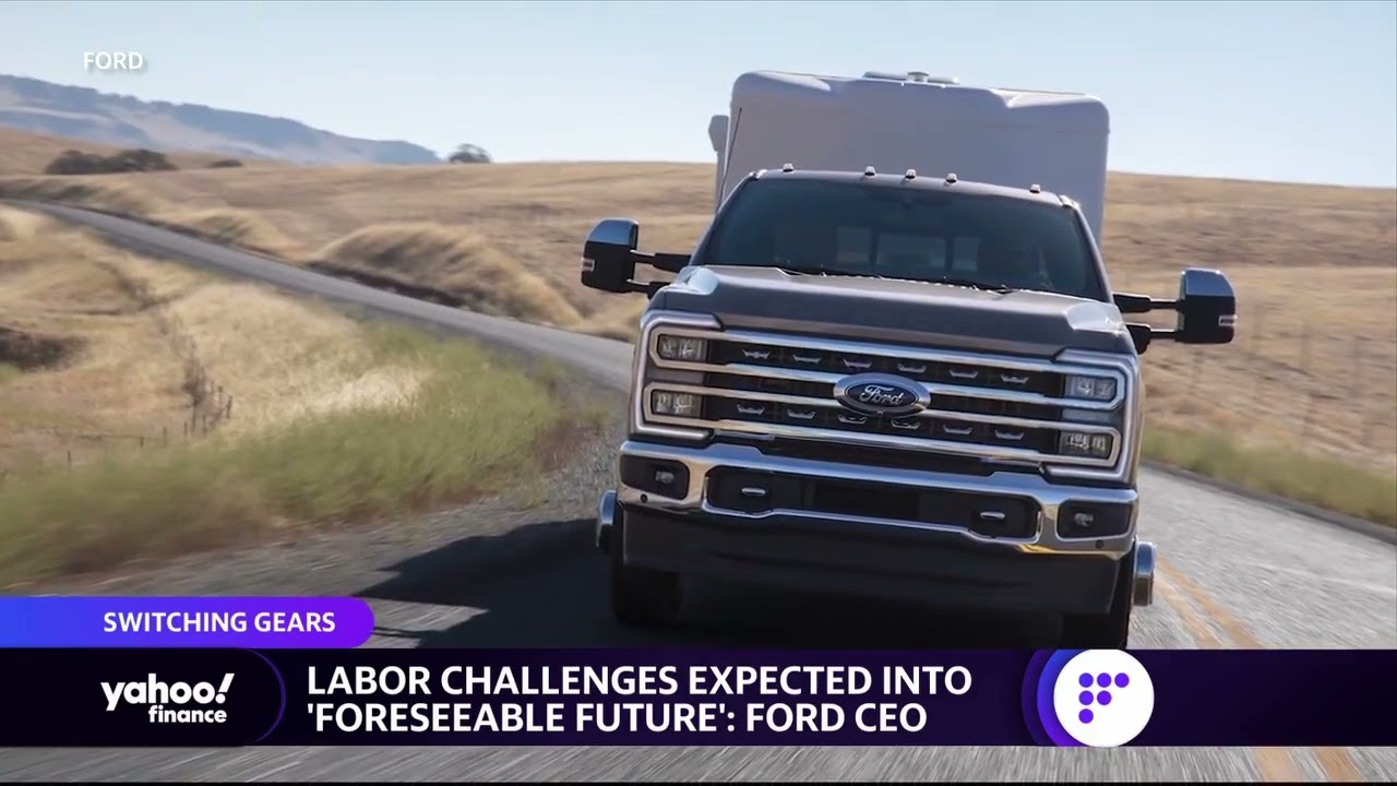 Ford CEO talks F-Series trucks, labor shortages, and EV prices
