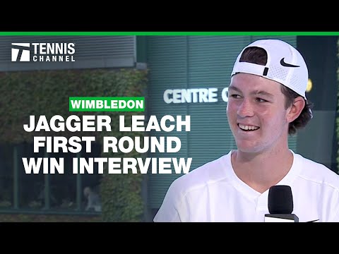 Jagger Leach Following in Lindsay Davenport's Footsteps | 2024 Wimbledon First Round