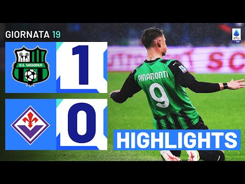 SASSUOLO-FIORENTINA 1-0 | HIGHLIGHTS | 19ª GIORNATA | SERIE A TIM 2023/24