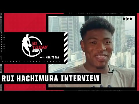 Rui Hachimura on being back in Japan & goals for the Wizards this season | NBA Today