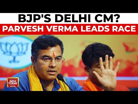 BJP Deliberates on Delhi CM Choice After 27 Years, Parvesh Verma Emerges as Frontrunner