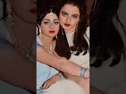 रेखा जी ने श्री देवी से किया वादा पूरा किया 😱|#shorts #bollywood