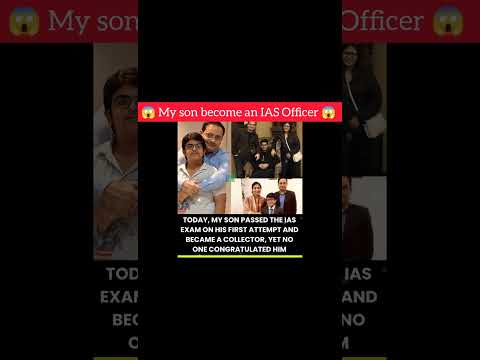 My son became an IAS Officer😱!!#shorts #motivation #ias #officer #amazingfacts #ytshorts #facts