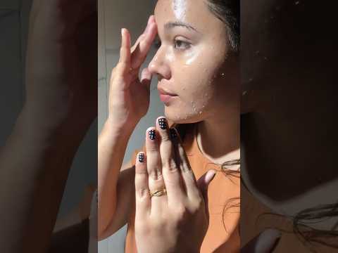 Finally I tried viral Matcha Enzyme Scrub💕#matchaenzyamscrub#viral#youtubeshorts#skincare#shorts