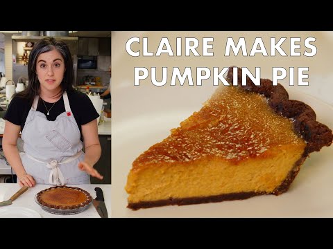 Claire Makes Brûléed Pumpkin Pie | From the Test Kitchen | Bon Appetit - UCbpMy0Fg74eXXkvxJrtEn3w