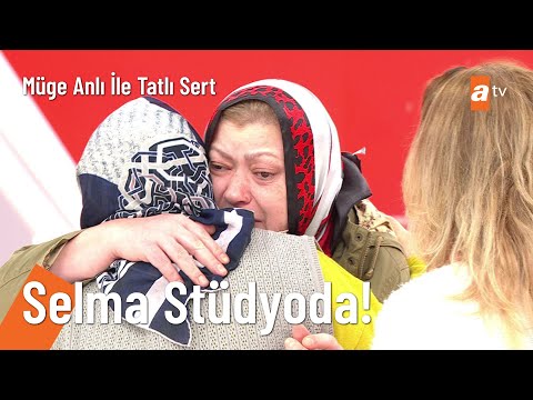 Selma Kocabaş stüdyoda ailesine kavuştu! - @Müge Anlı ile Tatlı Sert 25 Ocak 2022