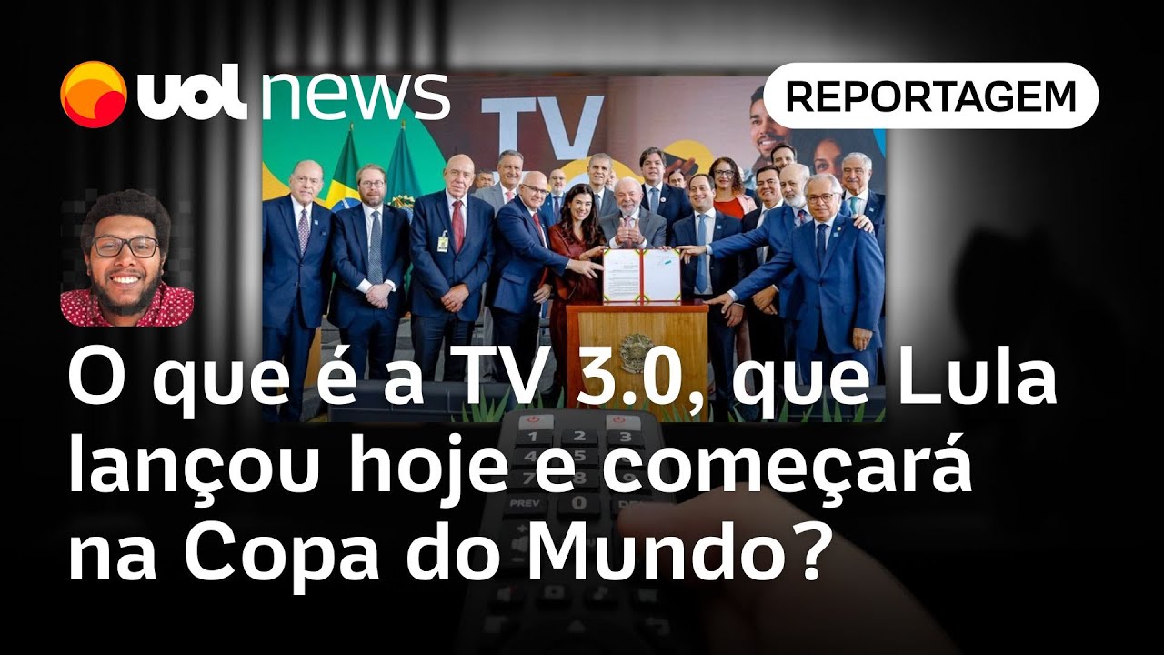 Lula lança TV 30 prevista para começar na Copa do Mundo de 2026 entenda como funciona tecnologia