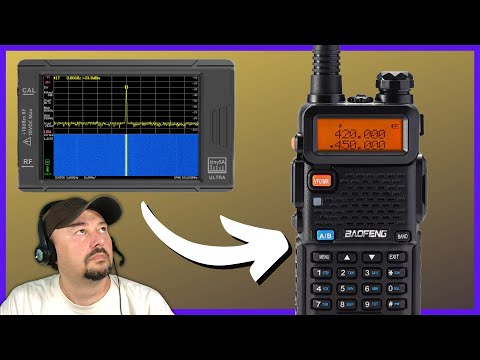 TinySA Ultra and Baofeng Signal Injection (How To)