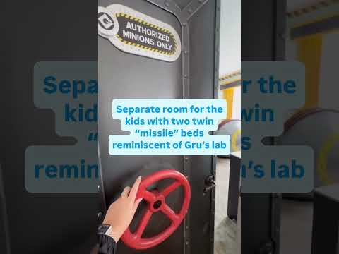 Despicable Me Kids’ Suite at Loews Portofino Bay Hotel at Universal Orlando Resort