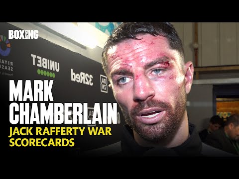 Mark Chamberlain First Words After Thrilling Draw With Jack Rafferty