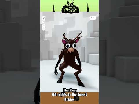Roblox How to make The deer | 99 nights in the forest #deer #Roblox