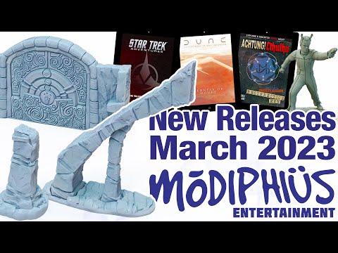 Modiphius New Releases - March 2023