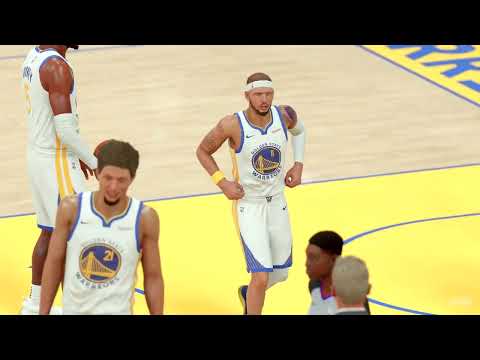 NBA 2K25 My CAREER - 69 PTS - WARRIORS vs TRAILBLAZERS |2nd Half |Gameplay |DJ DIXON PG#11 #warriors