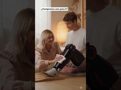 MUJER Limpia a ROBOT Humanoide Masculino 🤖