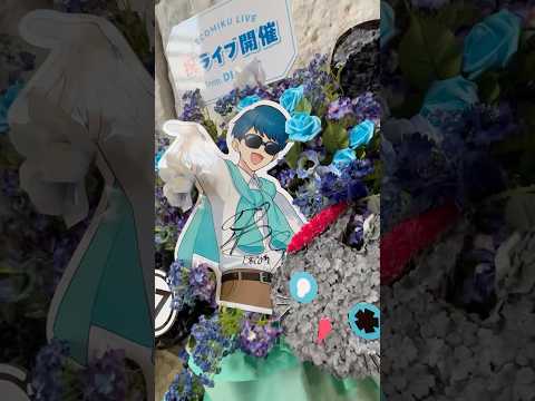 DECO Pさんからの祝い花にサインしてきました #DECO27