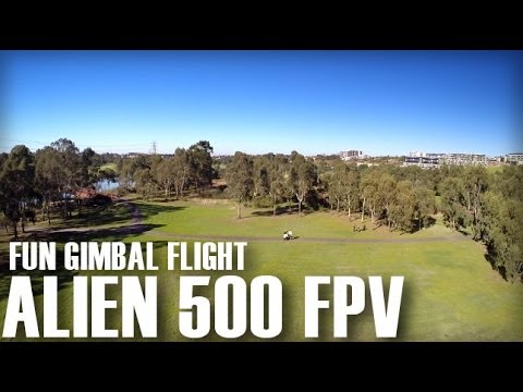 Alien Quadcopter Brushless Gimbal - Fun Relaxing FPV Park Flight - UCOT48Yf56XBpT5WitpnFVrQ