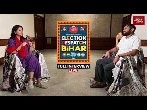 LIVE: Kanhaiya Kumar Interview | Kanhaiya Kumar Exclusive With Preeti Choudhry | Bihar Election LIVE