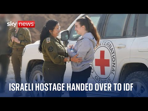 Israeli hostage Agam Berger has been handed over the IDF